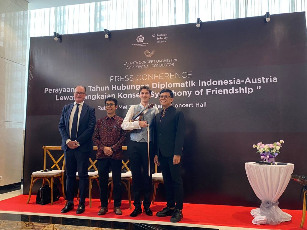 Konser “Symphony of Friendship”, Ajang Perayaan 70 Tahun Persahabatan Indonesia-Austria